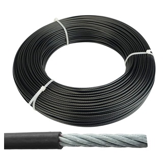 6MM Gym Machine Wire Rope PU Coated Cable 10ft