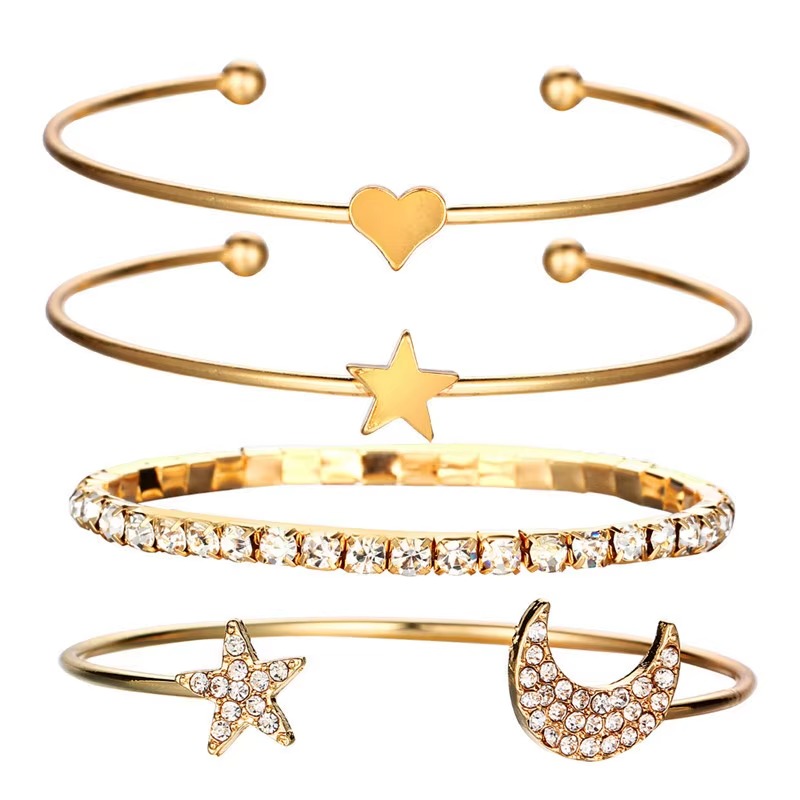 Adjustable Golden Chain Bracelet