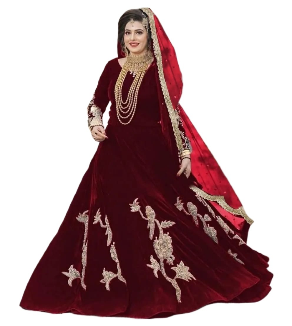 Velvet Button Frock