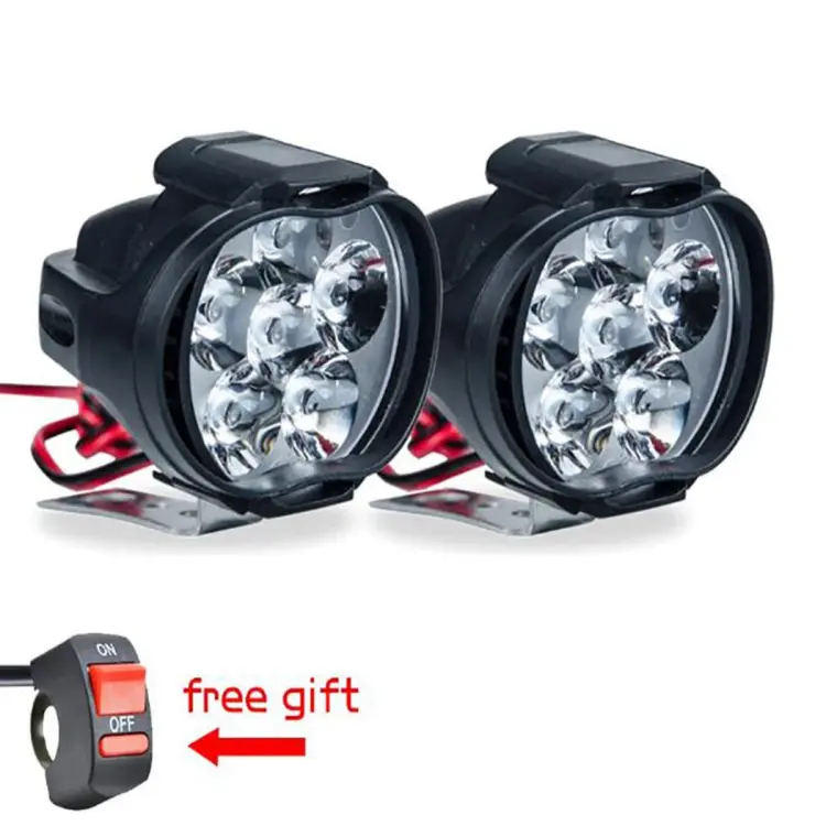 BLACK spot light lamp LED Super bright with On/off switch for 1:12