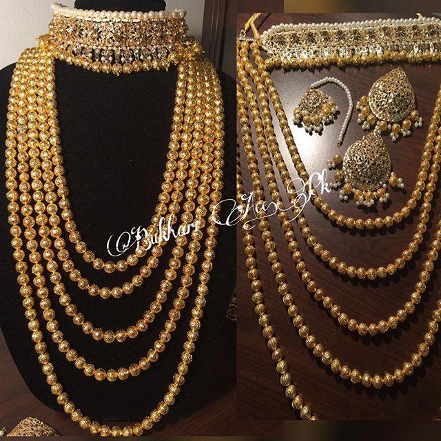 Golden Neck Mala for Girls: Buy Online 