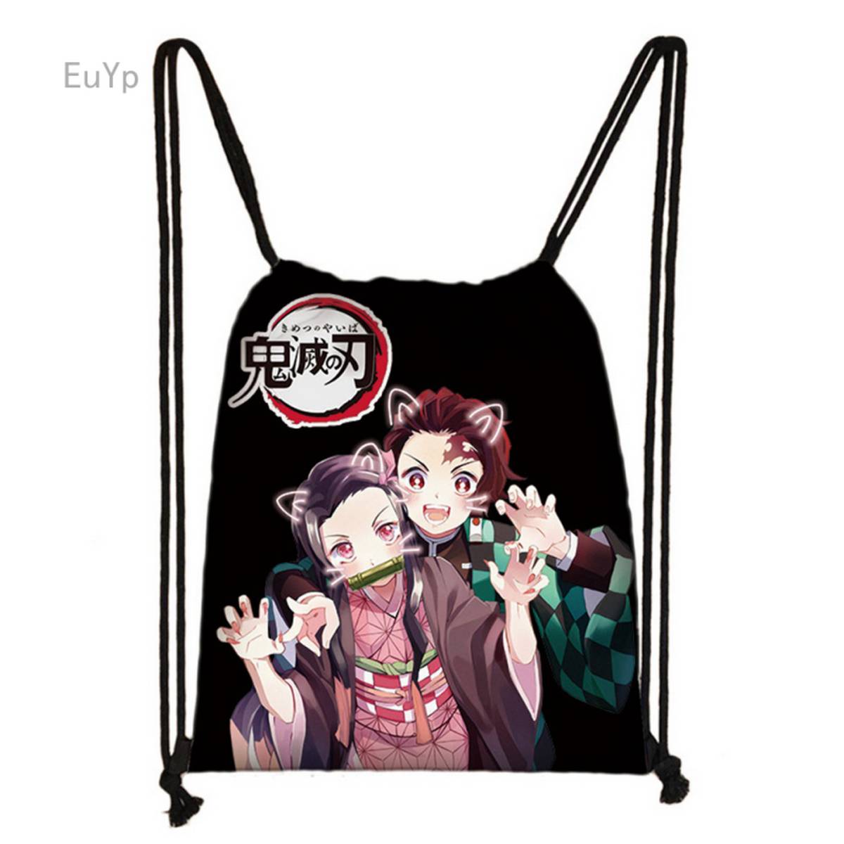 【BestGO】Demon Slayer Kimetsu No Yaiba Anime Ghost BlaAnime Sports Bag