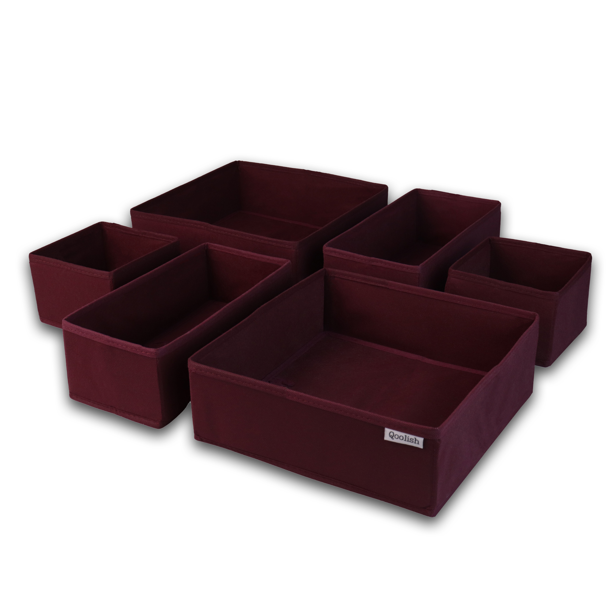 Organize Your Wardrobe and Drawers with our Set of 6 Drawer Organizers