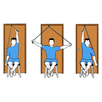 Shoulder Pulley Exercise Tool for Frozen Shoulder, Stroke Patients & Home Physiotherapy