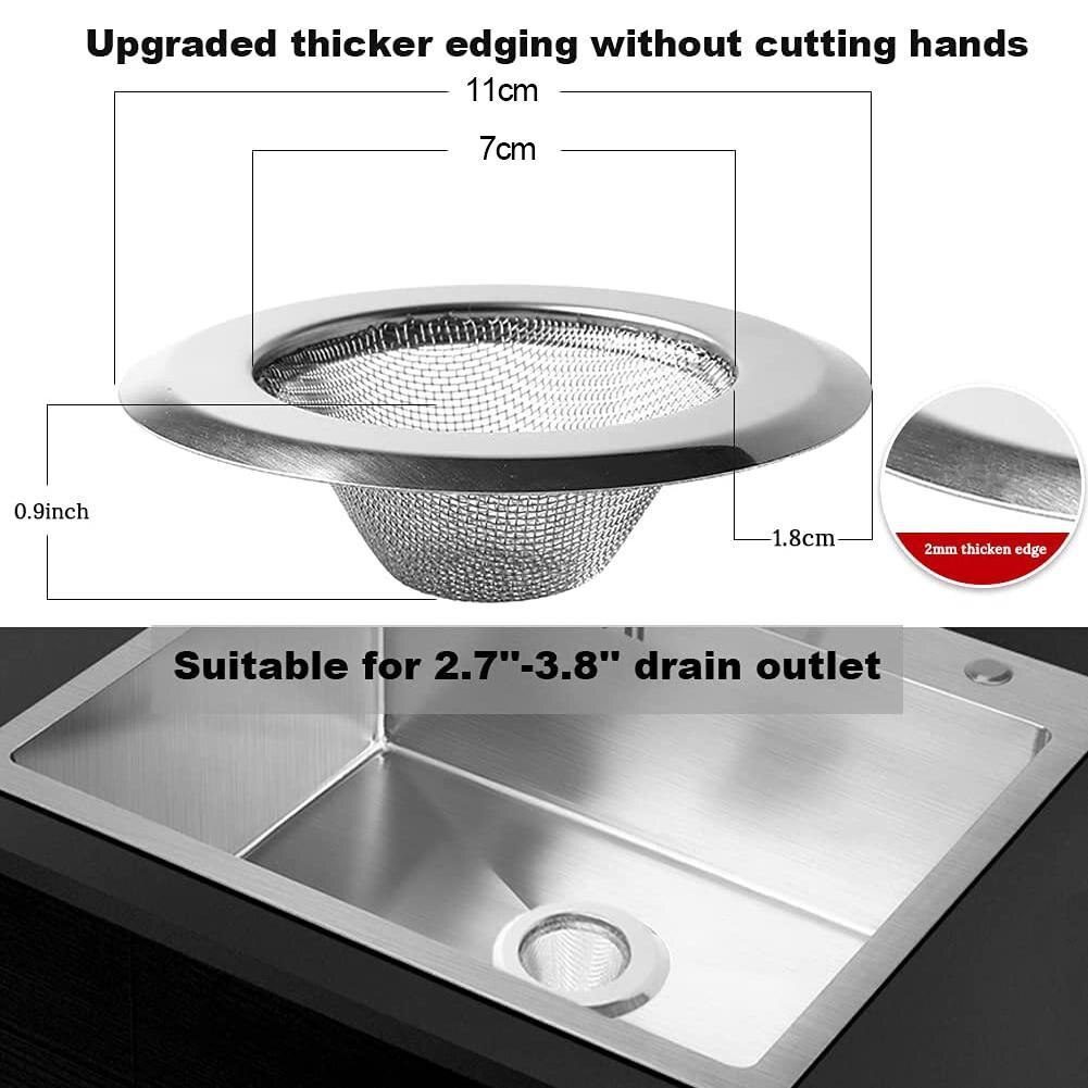 The 10 Best Kitchen Sink Strainers In 2022 Food Shark Marfa Pack