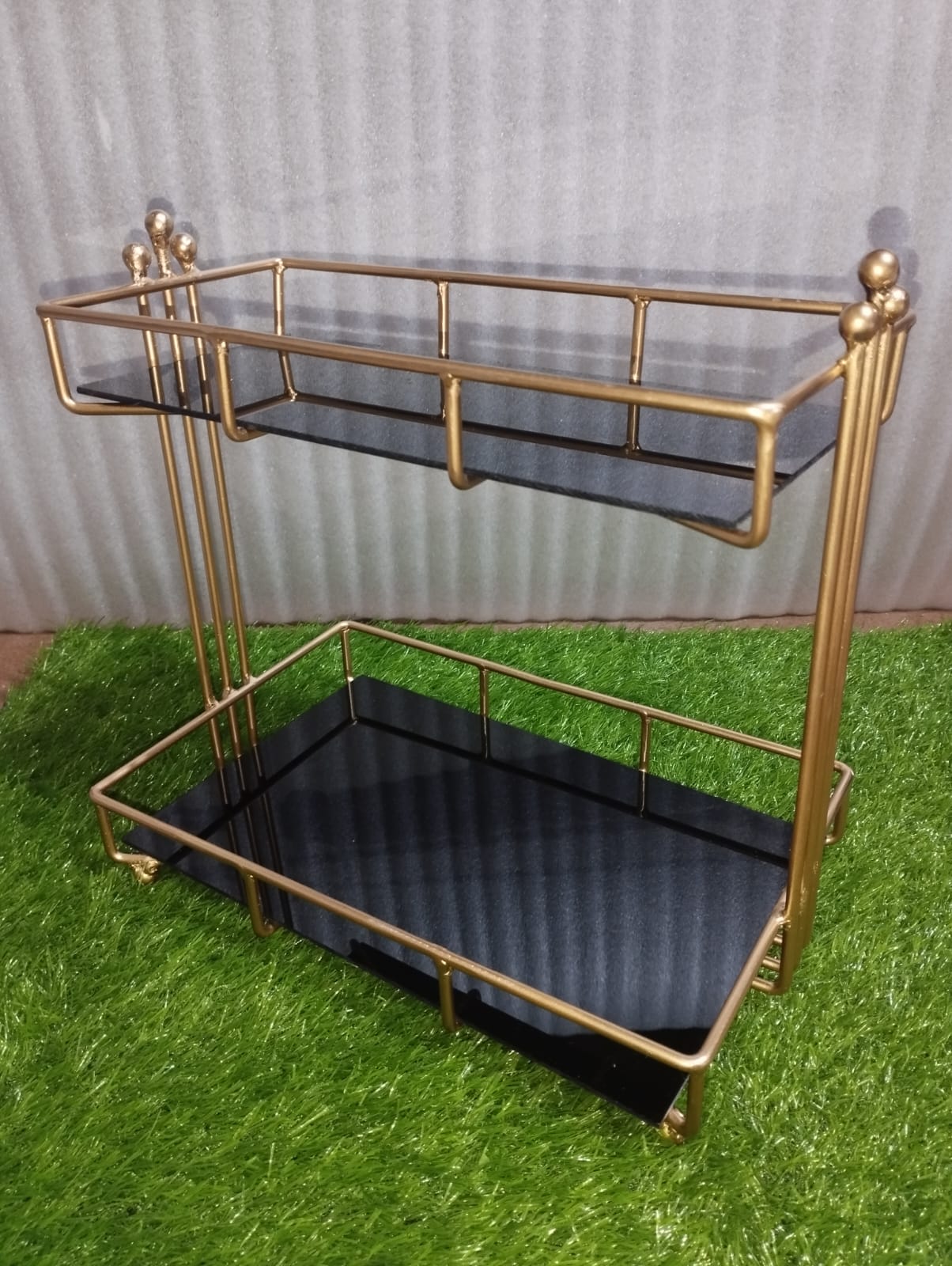 Stylish Bathroom Rack Cosmetic Storage Rack Finishing Table Rack | Daraz.pk