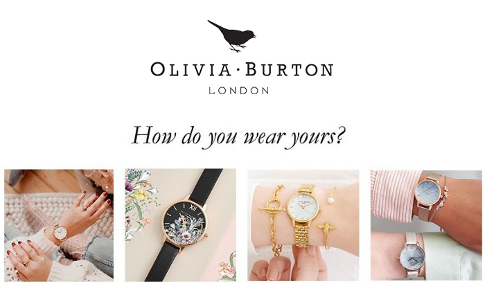 Olivia Burton Womens Quartz Watch 