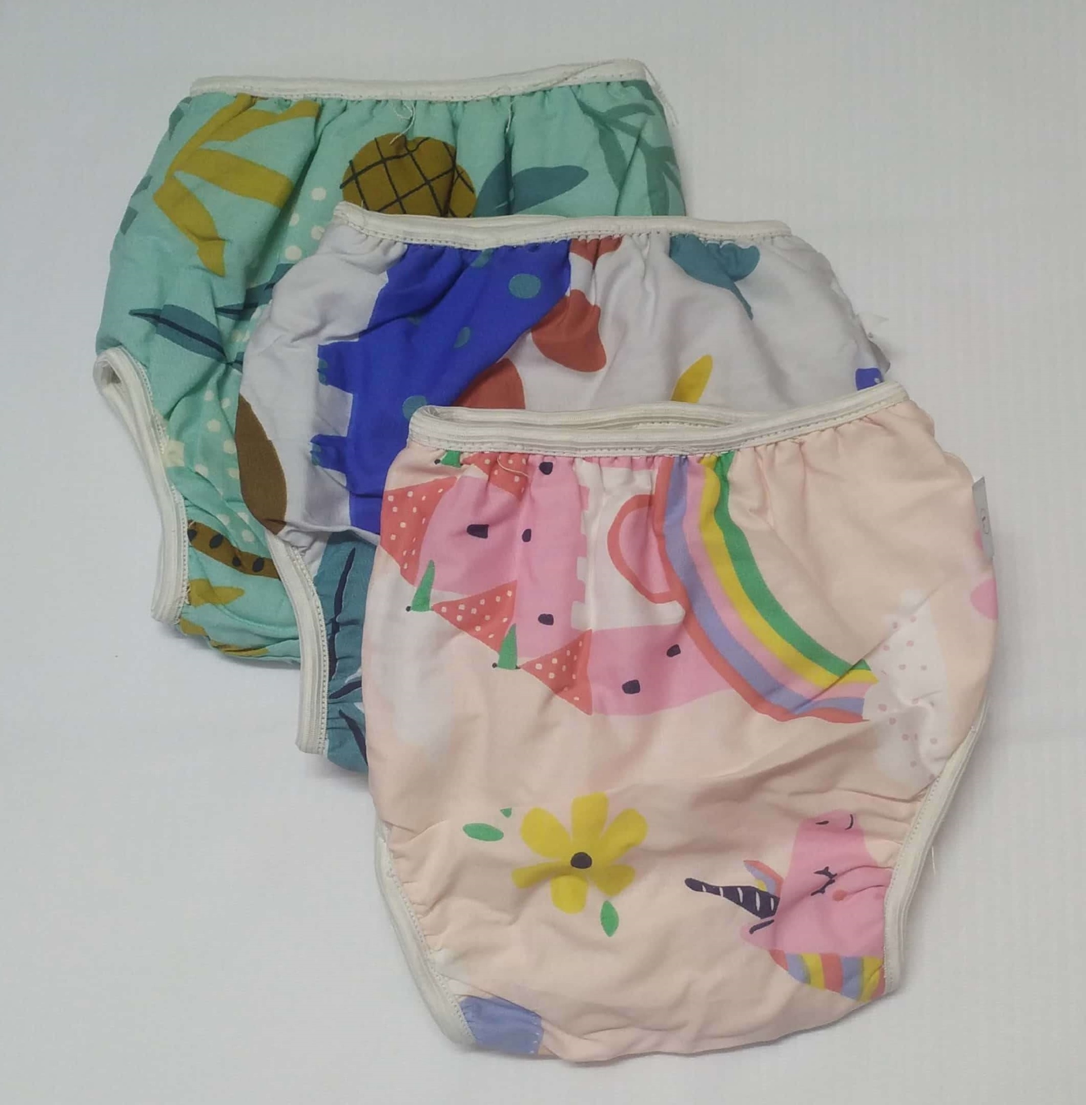 Pack Of 3 Washable Pants Diapers Panty