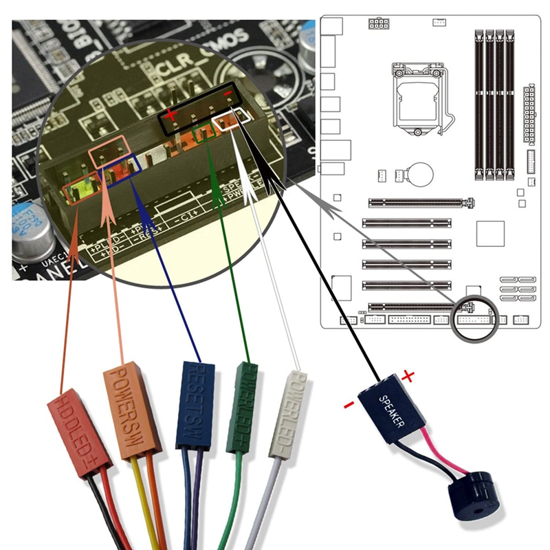 Pc internal mini onboard sales speaker