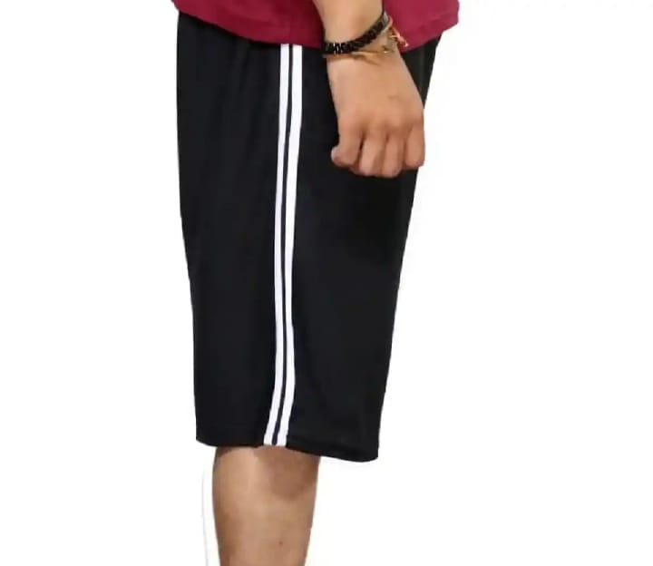 Pack Of 5 - Summer Cotton Jersey Shorts For Men | Double Sided Two Strips |