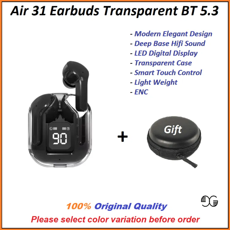 SUGIFT Wireless Earbuds Bluetooth 5.3 in Ear Light-Weight