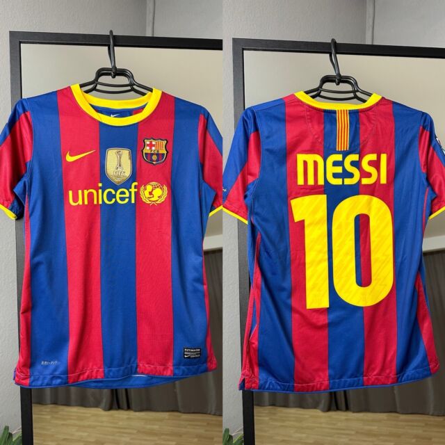 Messi 2010 11 Barcelona Messi Shirt SPANISH LA LIGA BARCELONA FC