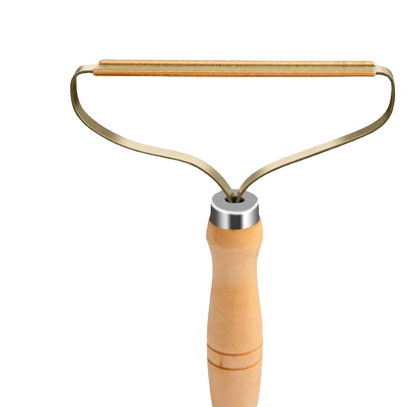 Wooden Epilator Sweater Clothes Shaver Fabric Clothes Sweater Lint Removers Manual Portable Wooden Lint Trimmer Comb Shaver