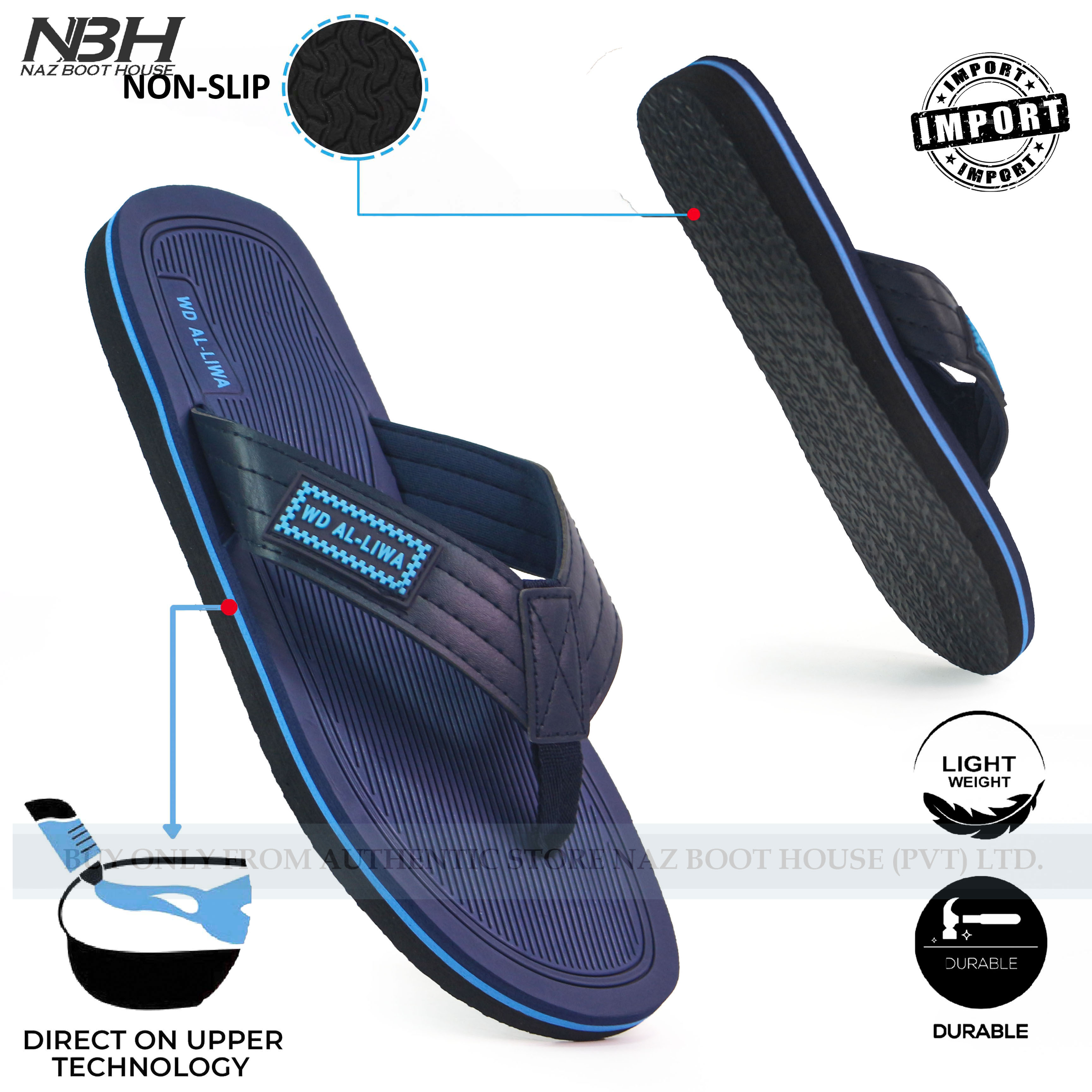 Slippers For Men - Non Slip Medicated Flip Flops For Boys - Comfortable Durable And Lightweight Chappals for Men - Daily Wear Slippers For Boys - Perfect Gift For Boys