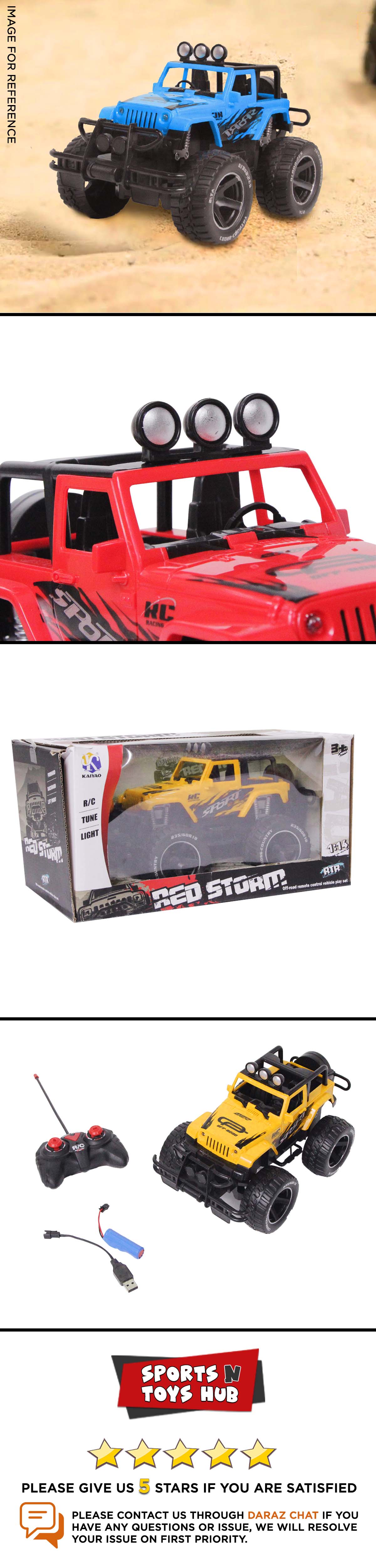 Sport Off Road Wireless Remote Control Vehicle Play Set, Rc Speed
