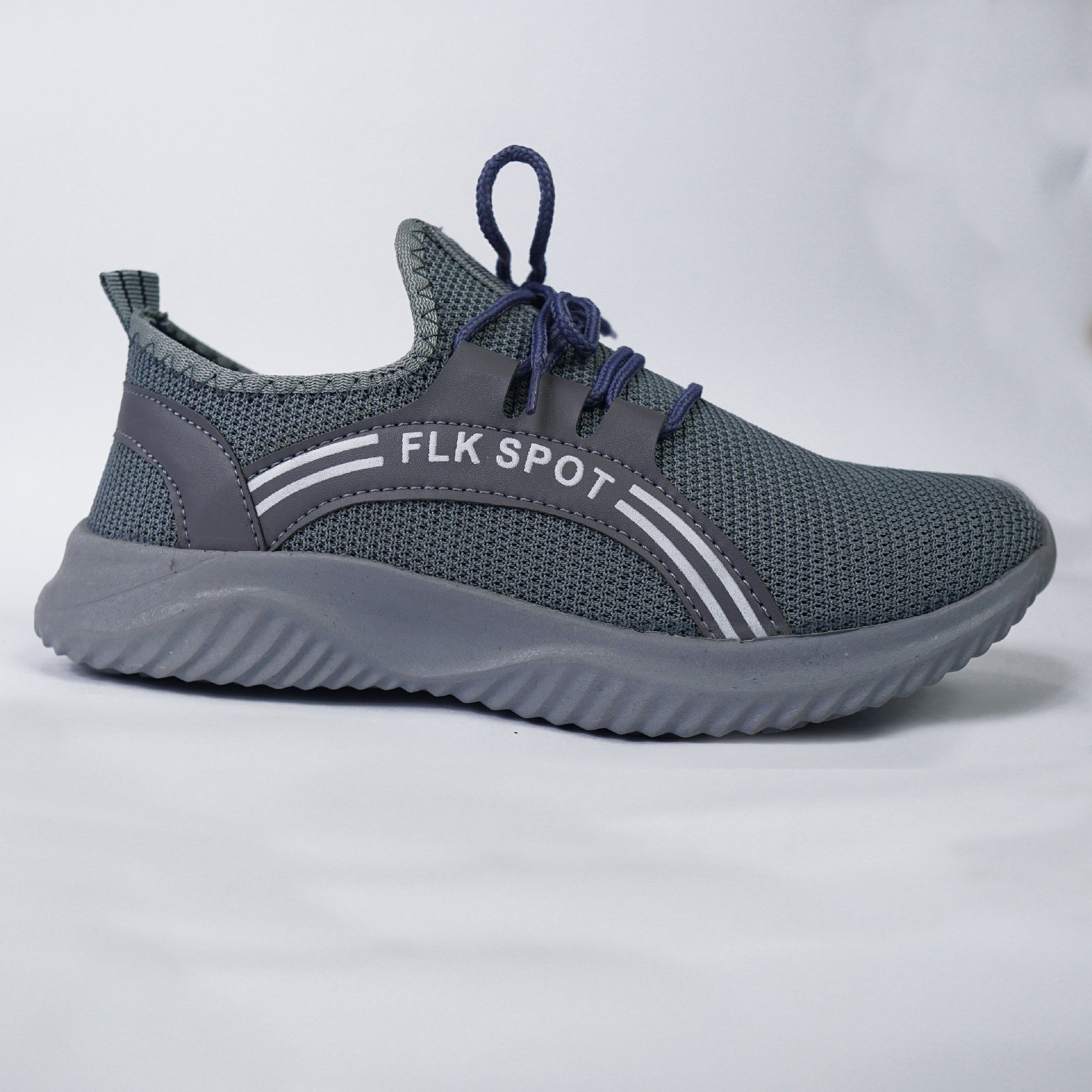 FLK SPOT Black Mens Excercise Running Sneakers Casual shoes Fashion Breathable Fast shoes Training sneakers for Men Tennis Trending sneakers for walking gym