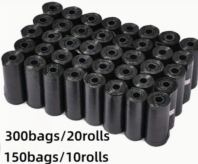 10/20 Rolls Dog Poop Bag, Portable Pet Waste Bag Refill Rolls, Thickened Leak Proof Pet Garbage Bags, Pet Cleaning Supplies Disopsable Baby Diapers Bag Box Kit Portable Baby Diapers Platics Bags Pet Waste