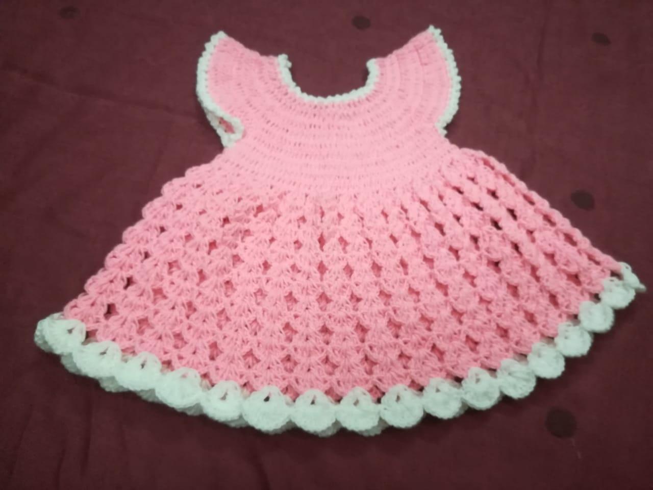 baby frock knitting