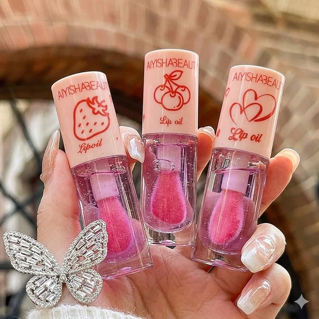1 PC Juice Moisturizing Lip gloss Fruity Moisturizing Lip Oil Glossy Hydrating Lip Tint For Girl