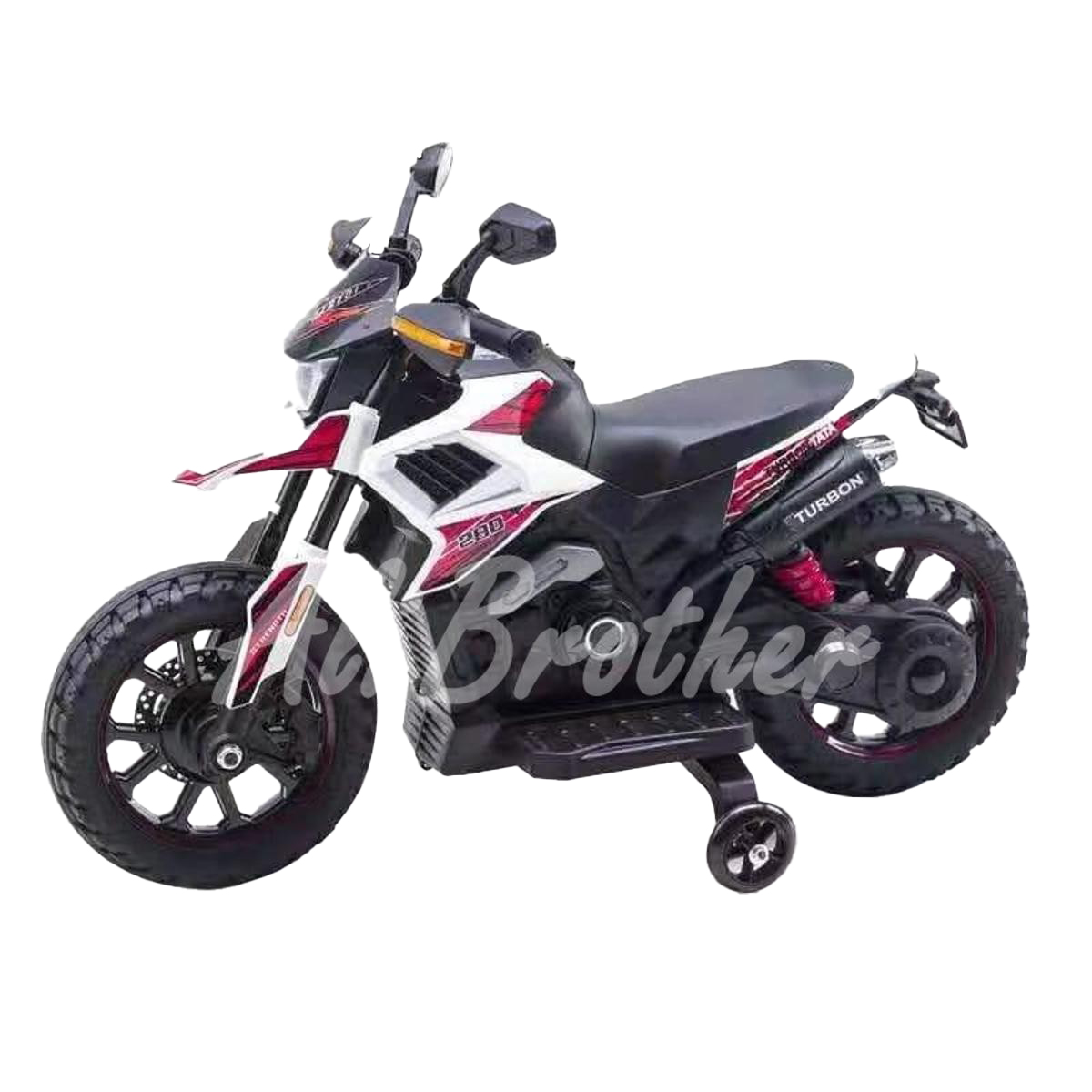 Kids Electric Bike Self-Drive,With Music Hand Race Operated Option,  Battery Heavy Duty Motors, Front, Back, Both Side Colorful lights With  Poems