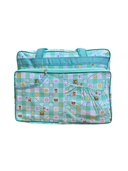 Baby Diaper Bag and Accessories backpack, Kids Storage Carrier Bag, Baby Diaper Organizer, Baby Bag, Kids Bag, Portable Storage Bag - Rectangular