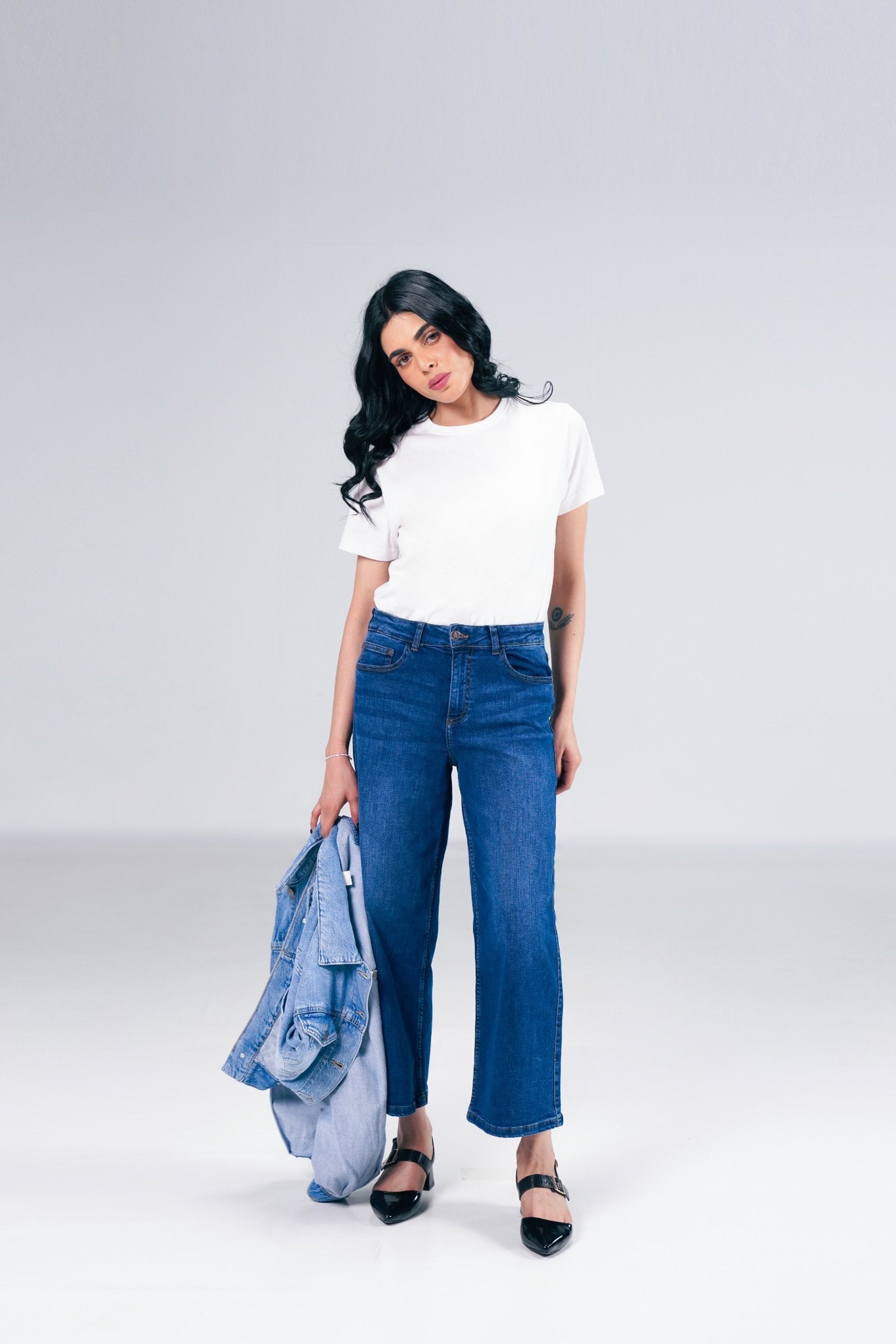 Rockstar Jeans - Plazzo Fit Jeans For Women - Denim Full Pant For Women