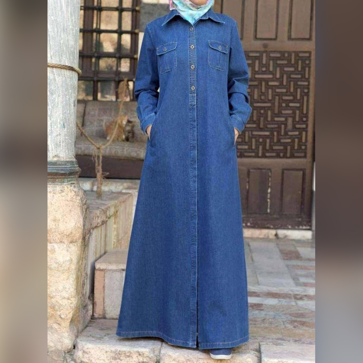 denim burqa online