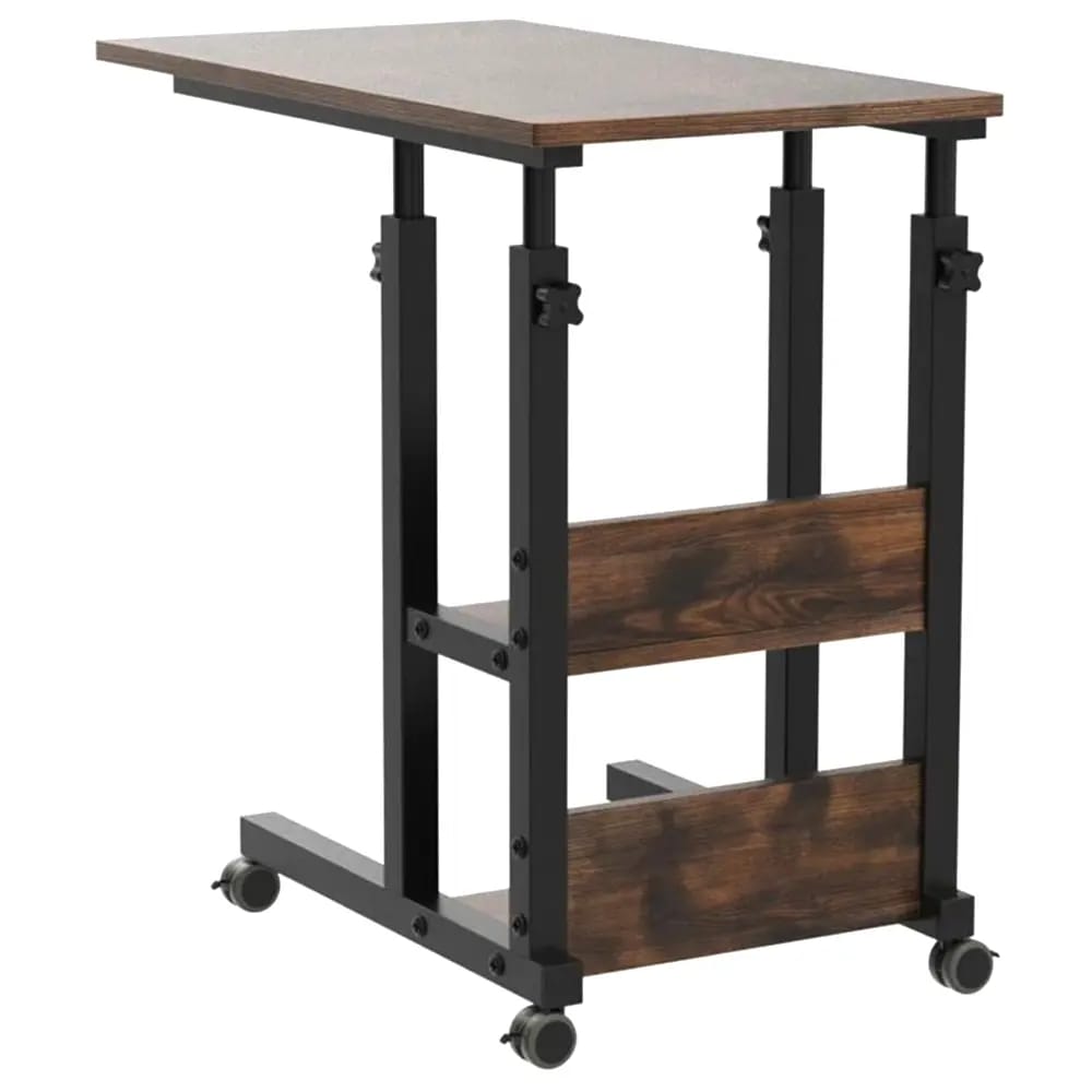 Height Adjustable C Shaped Gaming Table Home Office, Bedside Table, Sofa Couch Table, Table for Living Room, Furniture, Living Room Furniture, Side Table, Bedside Table, Coffee Table,