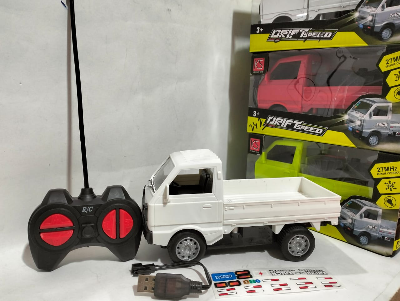 RC Suzuki Pickup Car | Suzuki RC Toy | 4 Channel Remote Control Car | 8-Inch Off-Road Toy Vehicle for Kids
