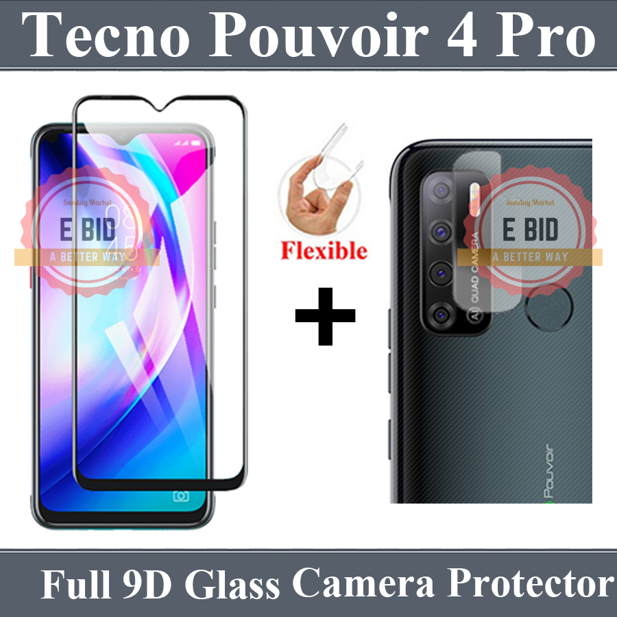 tecno pouvoir 4 tempered glass