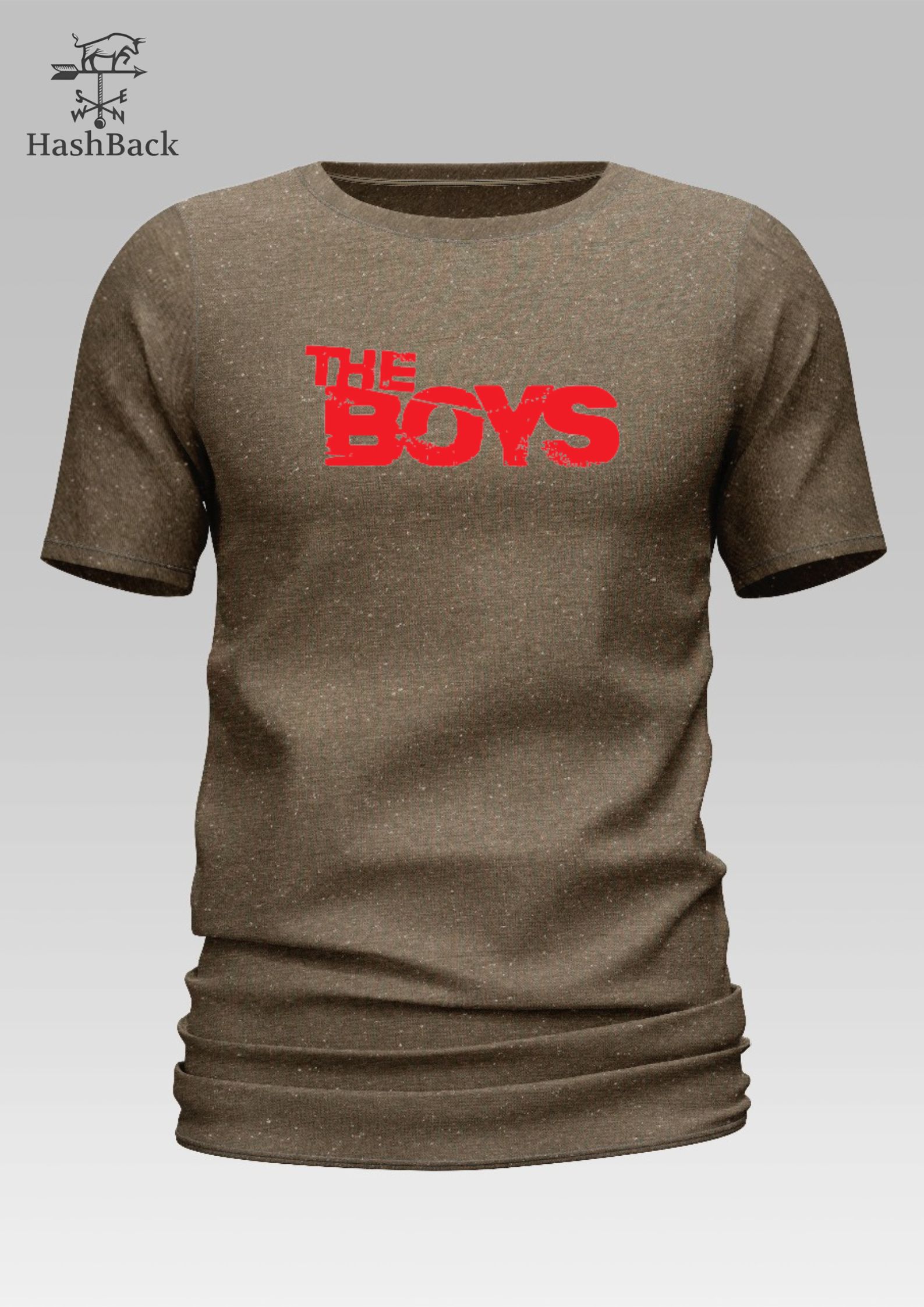 HashBack basic Oversized premium Tshirt For Men The Boys Printed