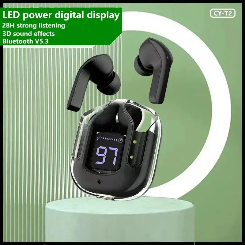 A31 - A31 Earbuds Wireless Earbuds - A 31 Earbuds - Transparent A31 - Transparent Earbuds A31 TWS Earbuds - - Earpods - Ear Buds Wireless - Bluetooth Earphones - price in Pakistan