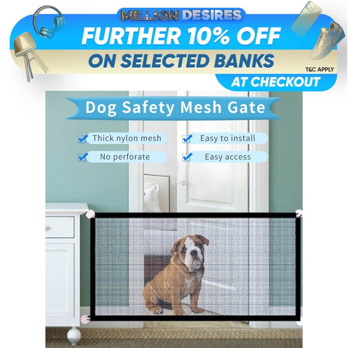 top paw gate assembly