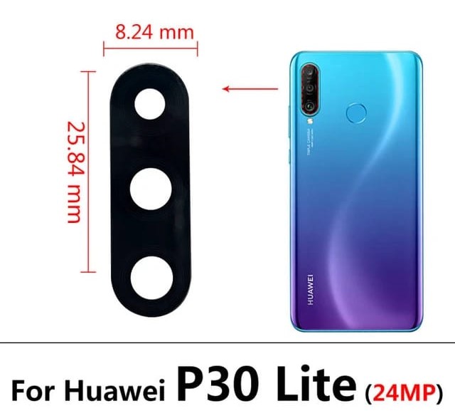 Huawei P30 Lite Replacement Back Camera Glass Lens For Huawei P30 Lite