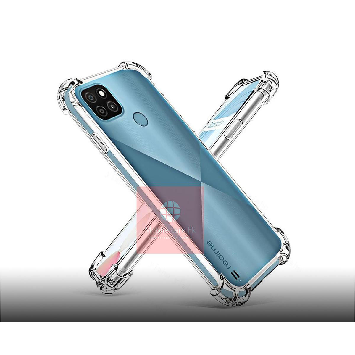 DESSEN Custodia Realme C21Y/C25Y - Cover Silicone Sottile Antiurto TPU Con Protezione Fotocamera Nero - Foto 3