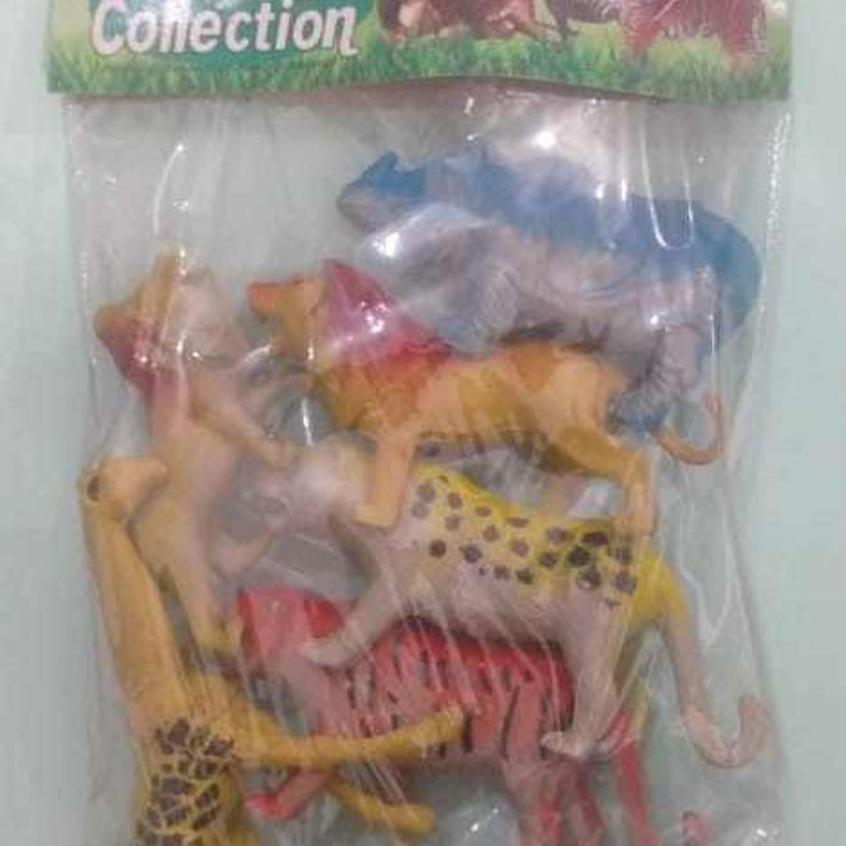 Farm Animal 6pcs Toys Set For Kids Boys and Girls - Wild Big Animal World Jungle Zoo Toy Sets,toy swt