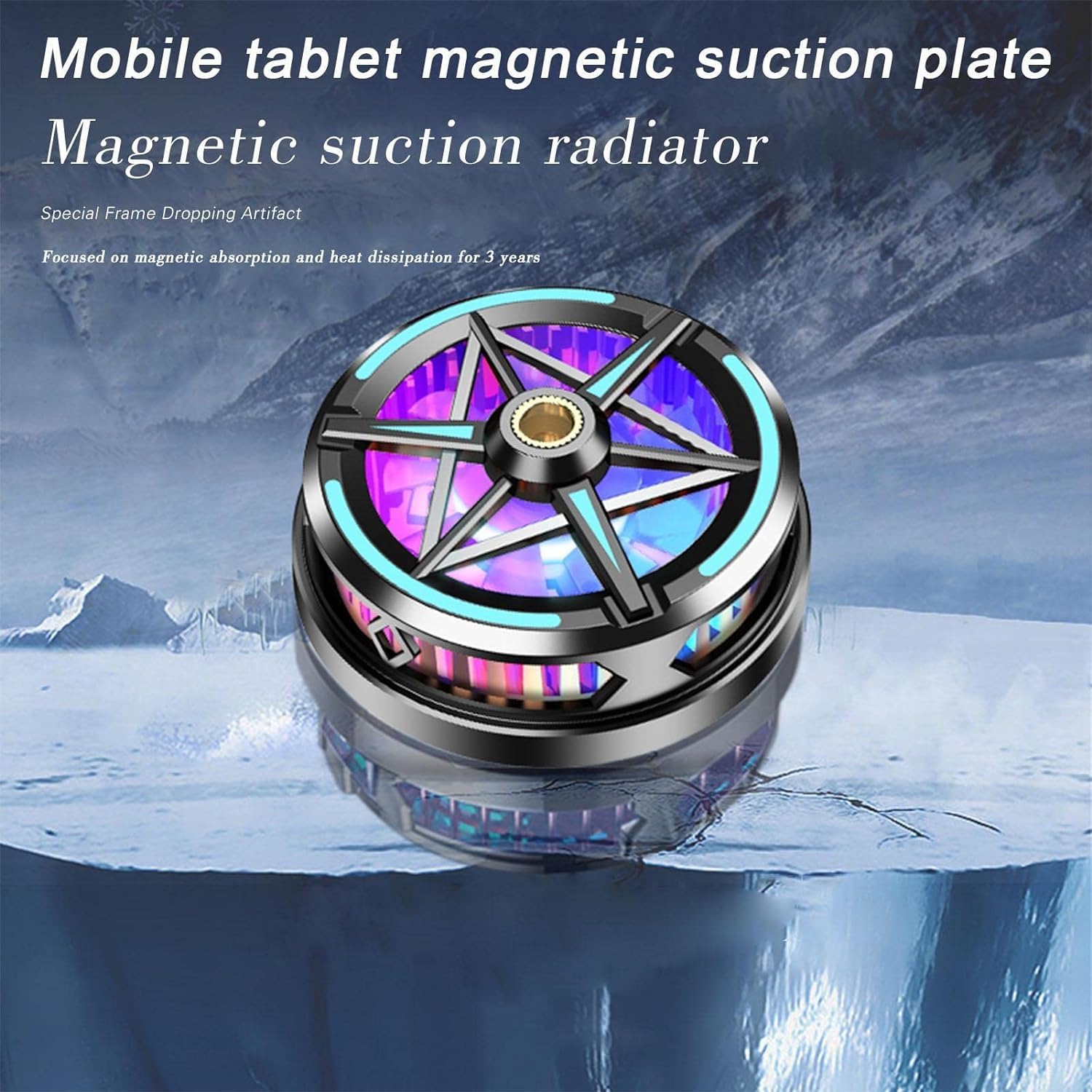 GT31 Magnetic | Memo DL05 | DL06 | LZF18 | X20 | S6 | Mobile Cooling Fan Game Phone Cooler System Plugin Silent Radiator RGB Lights Adjustable Portable Heat Sink Semiconductor Phone Radiator Gamepad Trigger Controller Holder Cooling Fan For PUBG FREEFIRE