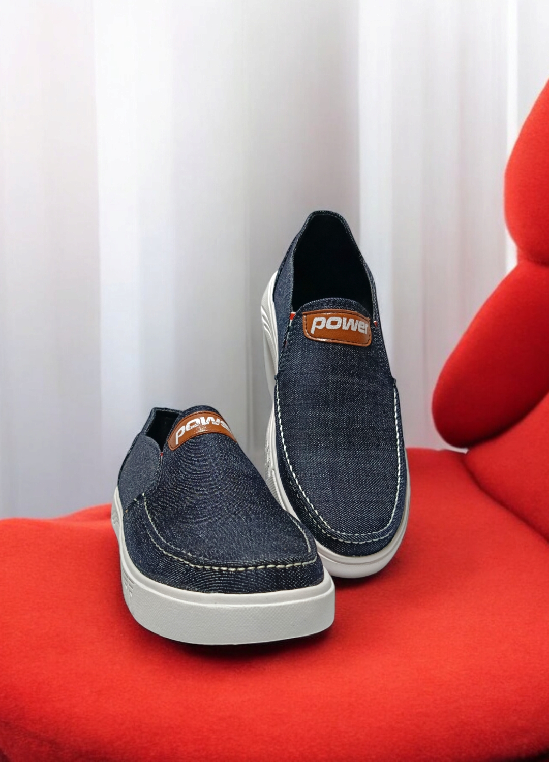 Men's High-Quality Denim Canvas Sneakers | Breathable Low-Top Casual Shoes with Embroidery Detail | Fashionable Washable Jeans Upper Sneakers