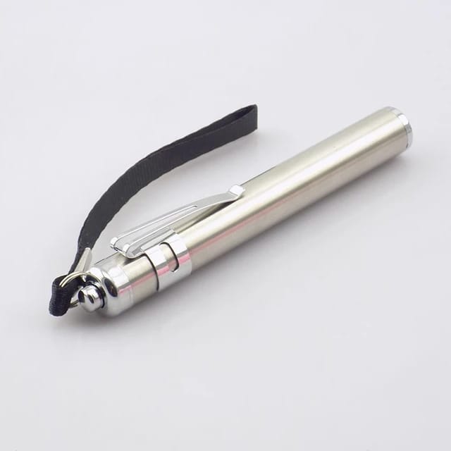 Doctor Torch Super Bright Led Torch AAA Batteries Metal Body For Home & Outdoor Sport Doctor Egg Cuddling