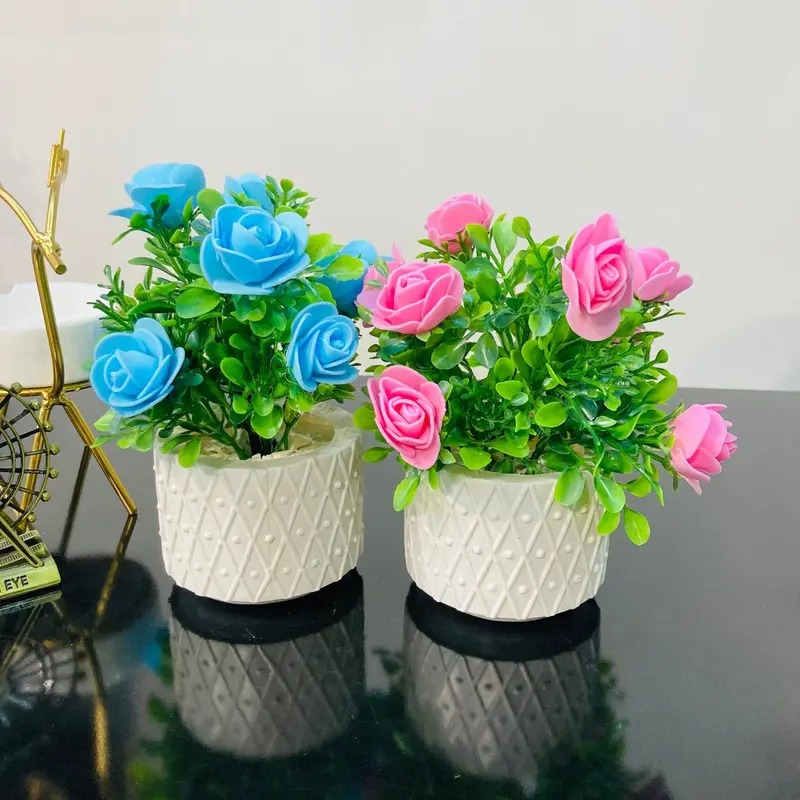 Premium Mini Plants for Home & Office Decor – Small Decorative Plants for Desk, Tabletop, and Modern Indoor Spaces – Luxury Miniature Plants for Gifting Modern Mini Artificial Plants for Indoor Spaces Green Plants, Flowers for home decoration, home decor price in Pakistan