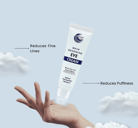 Moon Skin Renewing Eye Cream – Under Eye Cream for Dark Circles, Fine Lines & Puffiness with Retinol and