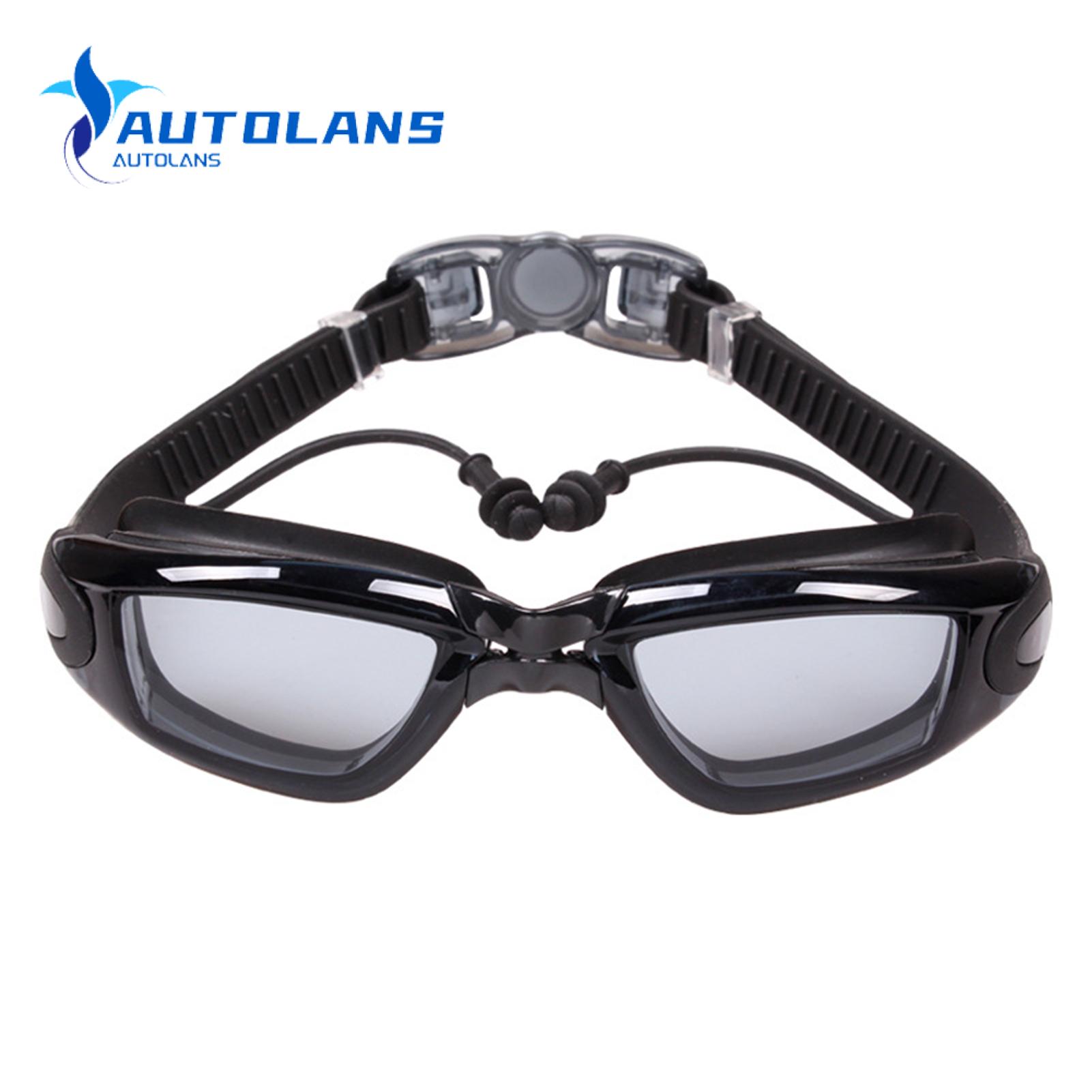 Swimming fog Goggles fog Swim Goggles with Earplug for Adults
