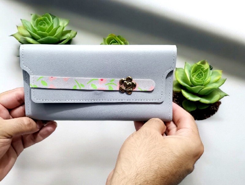 Simple high quality Long Wallet For womens