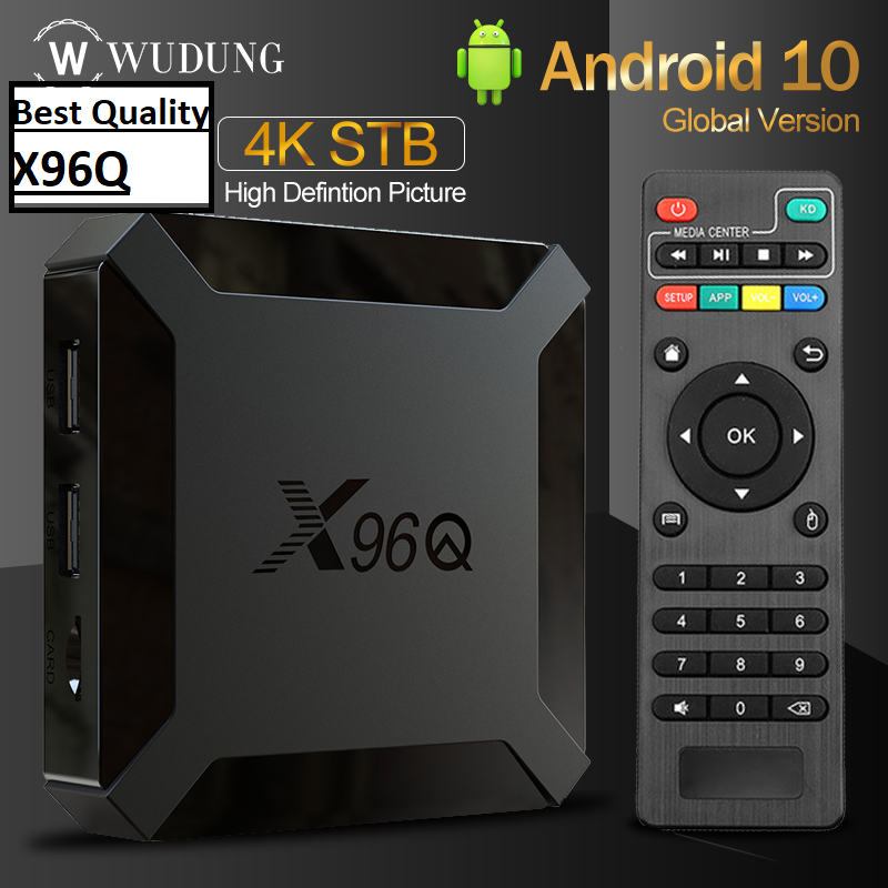 Latest Android Tv Box 4k X96q 2gb 16gb Android 10 Price In 