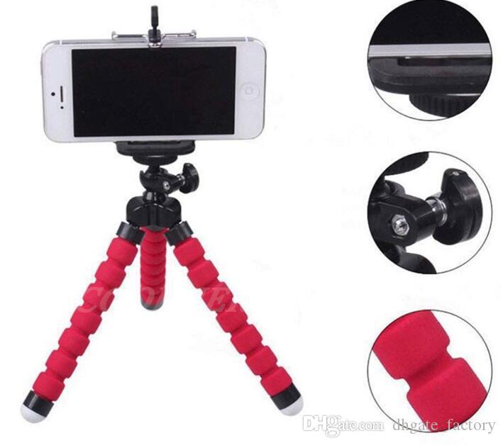 Octopus Mini Tripod 3 in 1 Flexible Universal Multi functional Octopus Flexible Tripod Stand for Digital Camera Mini Projector Foldable Smart Phone Holder