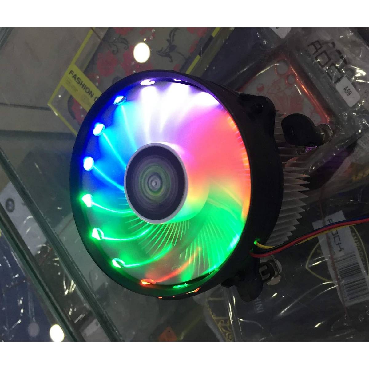 RGB Motherboard Control Cooler Cooling Fan For Quad Core And core 2 duo