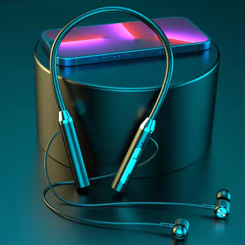2025 Latest Wireless Neckband Earphones - High-Quality Dual-Ear In-Ear Design, 36-Hour Long Battery Life, Compatible with All Smartphones, Supports Dual Pairing, Suitable for Sports and Casual Use, Wireless Headphones, Active Lifestyle Audio, Sleek Earbud price in Pakistan