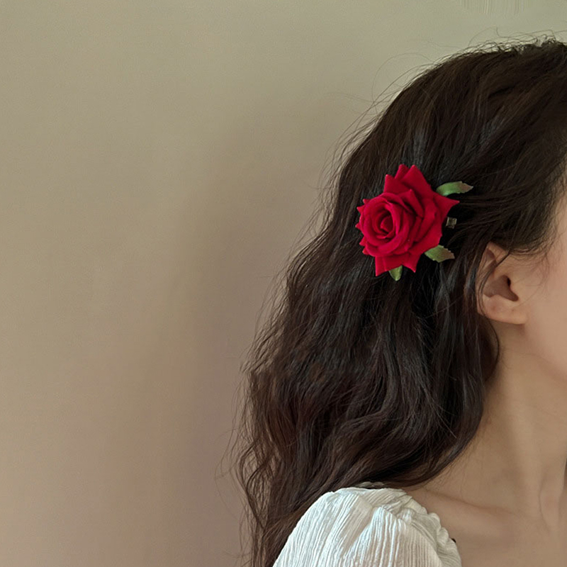 New Crystal Rhinestone Butterfly Pearl Tassel Hairpin Korean Simple