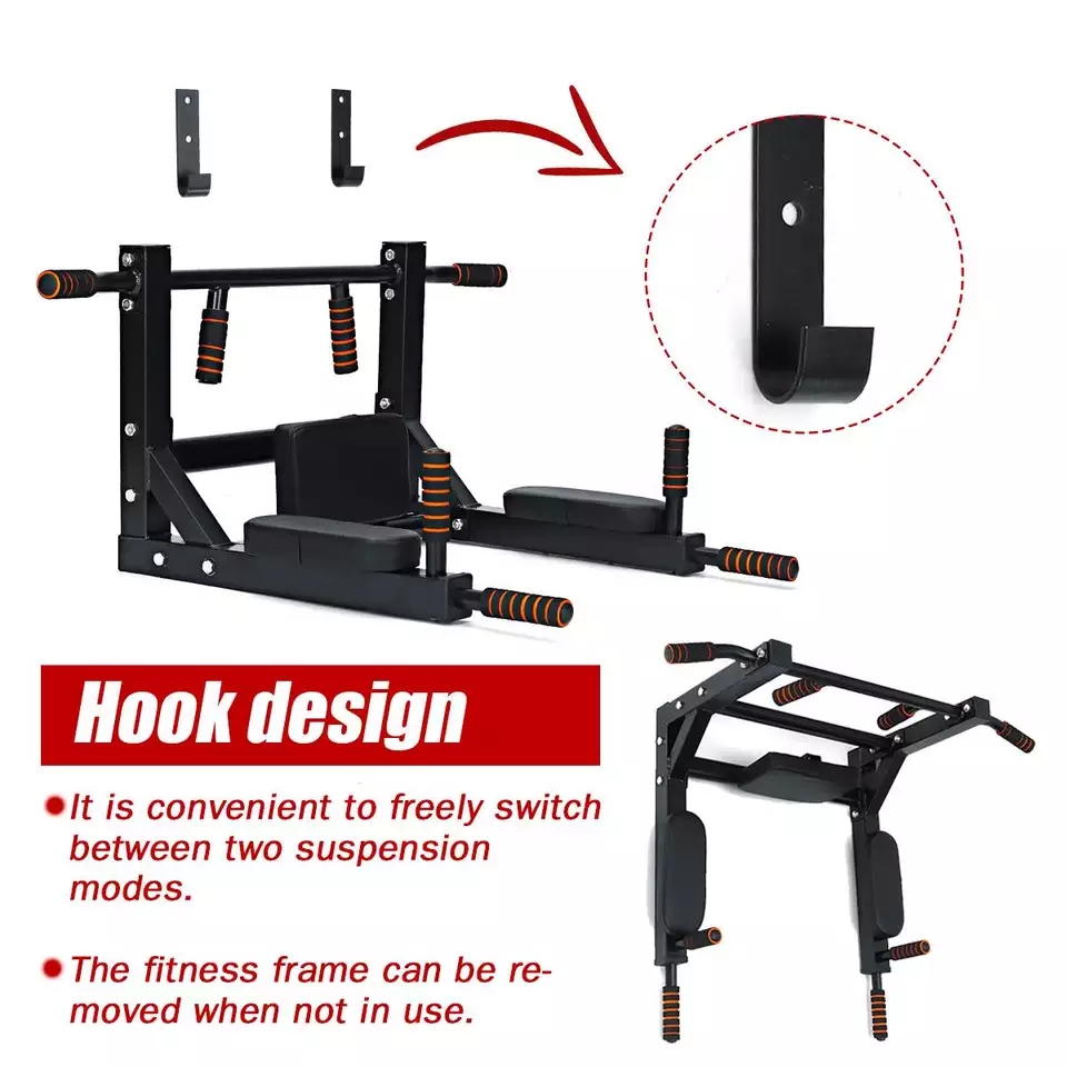 HIGH QUALITY CHIN BAR PLUS DIPS BAR PRODUCT FIRST TIME IN PAKISTAN (AMBALA FITNESS)