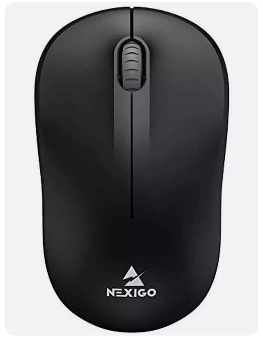 OKS® - NXG-WMS01 NexiGo 2.4G Wireless Mouse, Portable Mobile Optical Office Mouse with USB Receiver, Travel Cordless Mouse for Notebook, PC, Laptop, Computer, MacBook (Black)